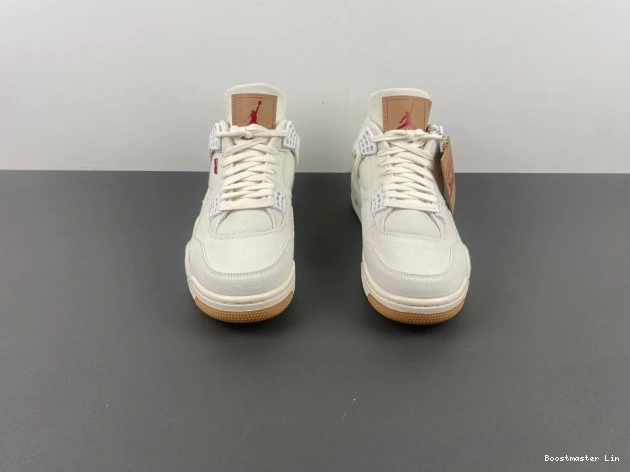 Bmlin shoes Levi's 'White' Air AO2571-100 4 Jordan x 0723